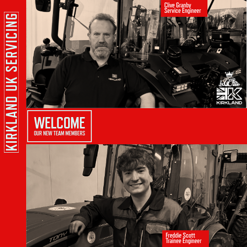 Kirkland UK new service engineers