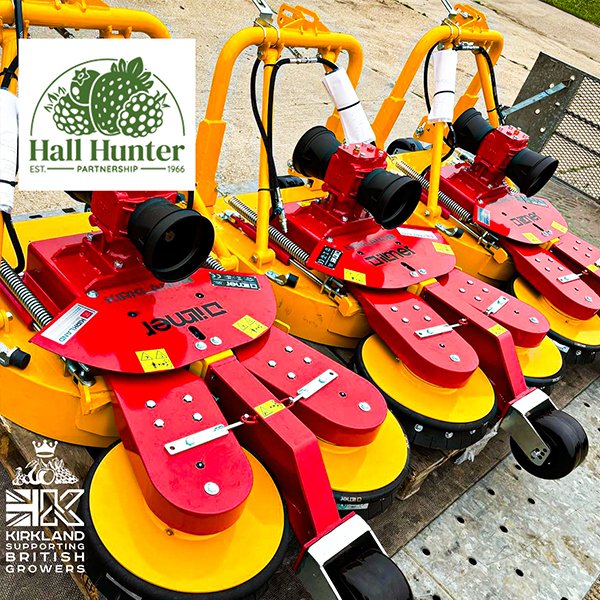 Ilmer Swing Arm Mowers delivered to Hall Hunter Partnership by Kirkland UK 
