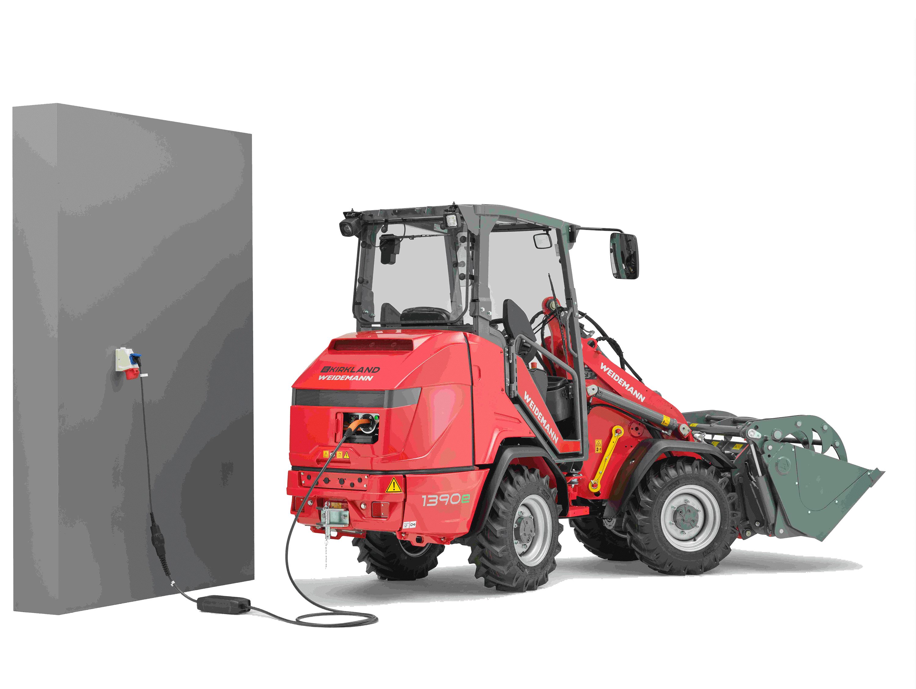 Weidemann Hoftrac 1190e, 1290e, 1390e Electric Farm Loaders 