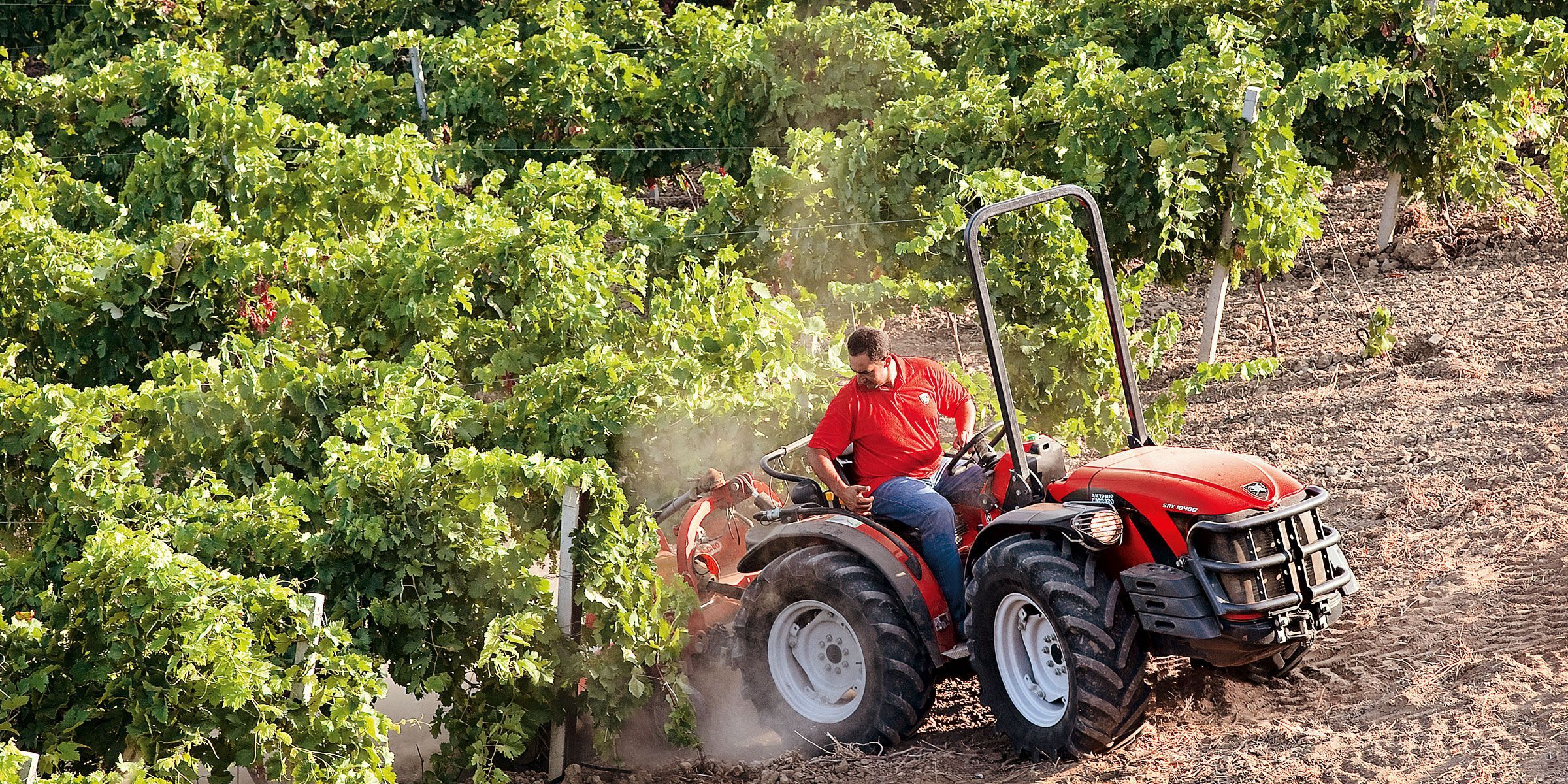 SX 7800 S Antonio Carraro Tractor by Kirkland UK 