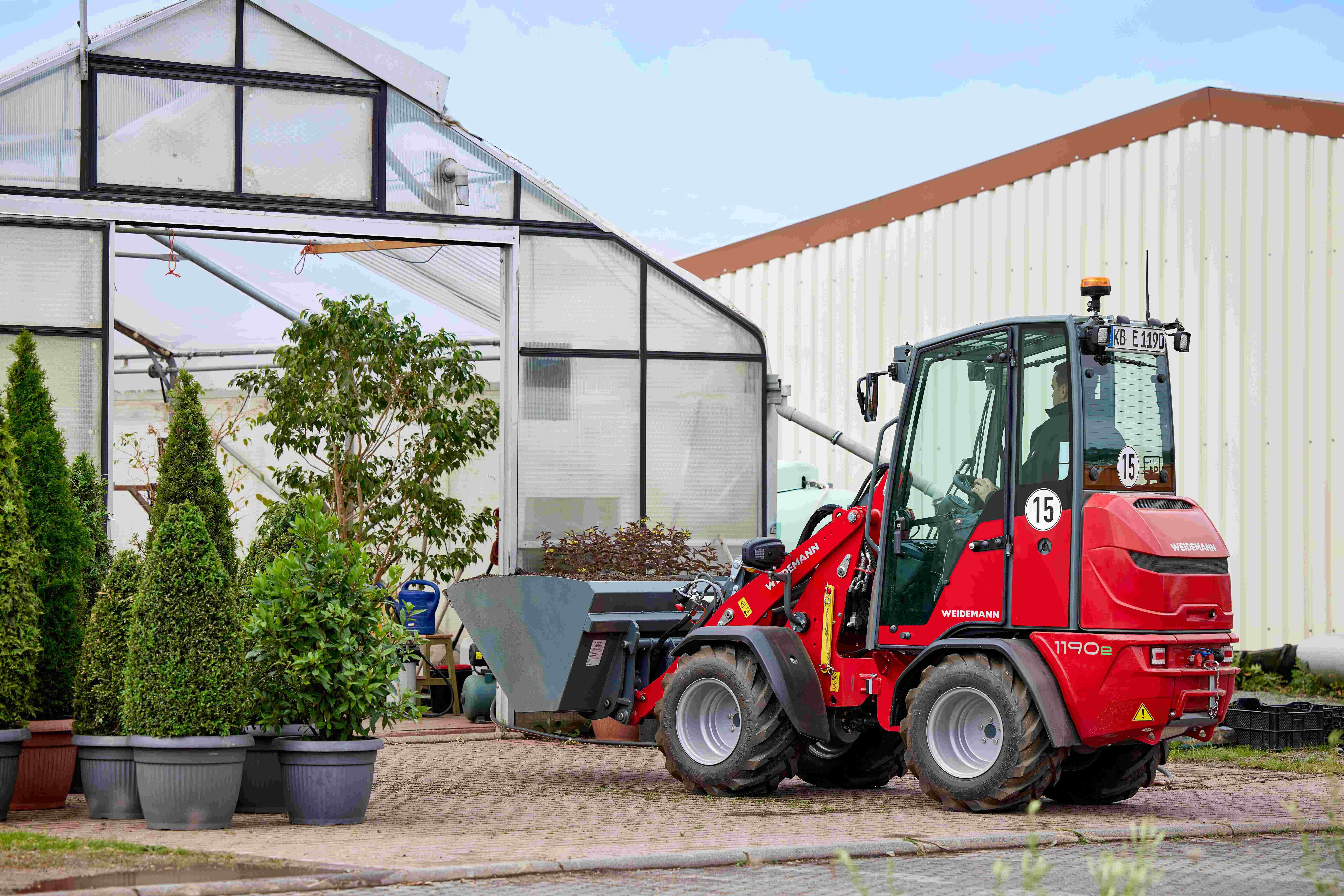 1190e Electric Hofman Wheel Loader