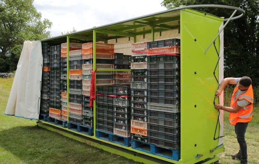 Orvin Fruit Pod Transporter