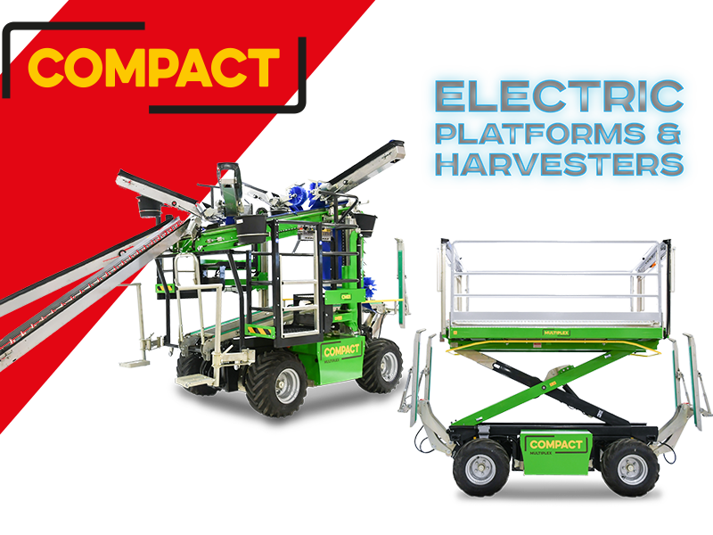 COMPACT Electric Platforms and Harvesters