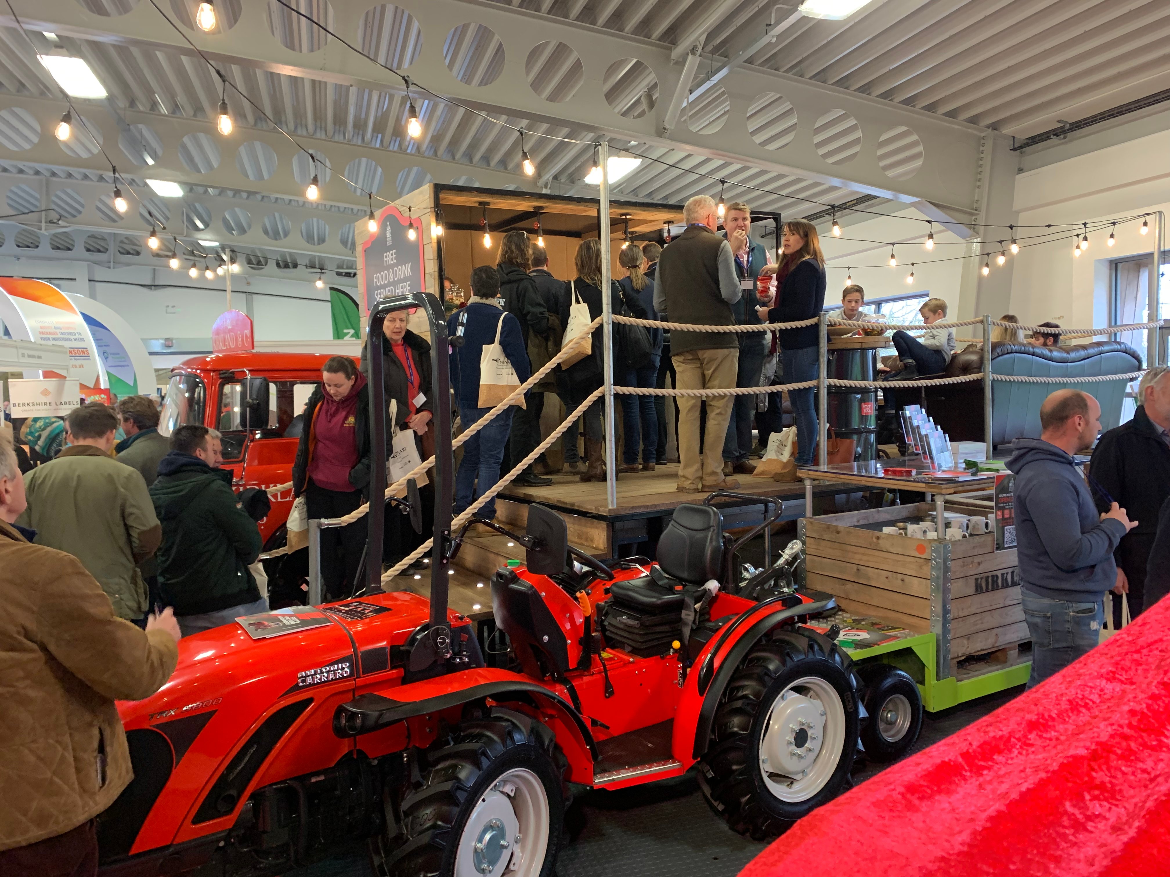 Busy Kirkland Stand at the vineyard and winery show