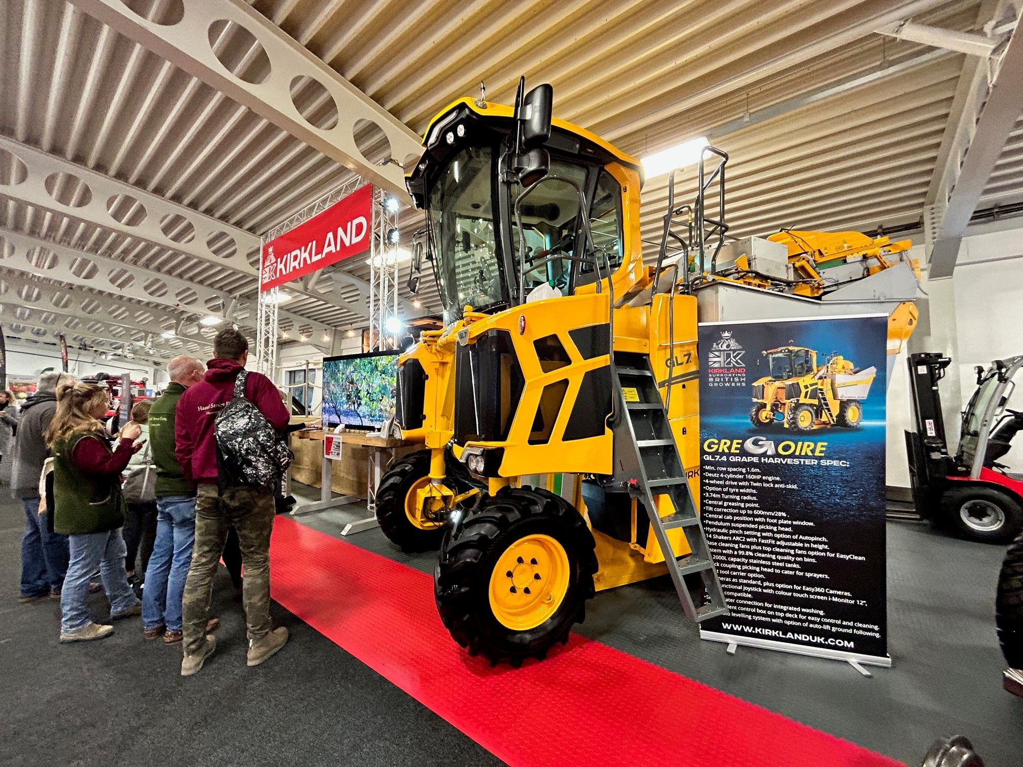 Gregoire Self-Propelled Grape Harvester