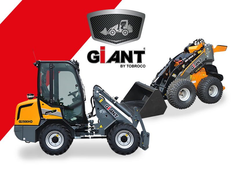 The mighty Giant Loader Range