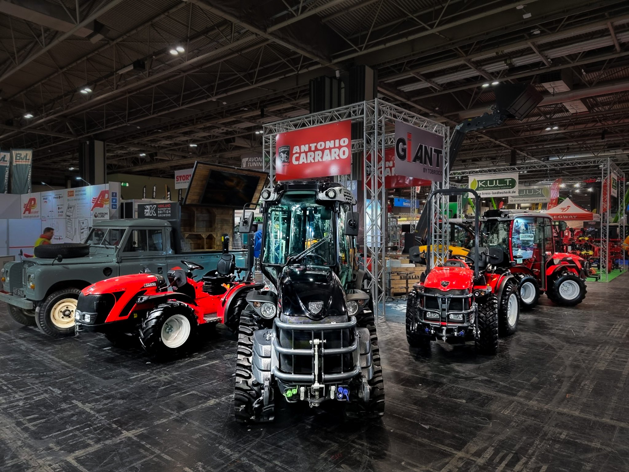 LAMMA Agricultural Show with Antonio Carraro Tractors 