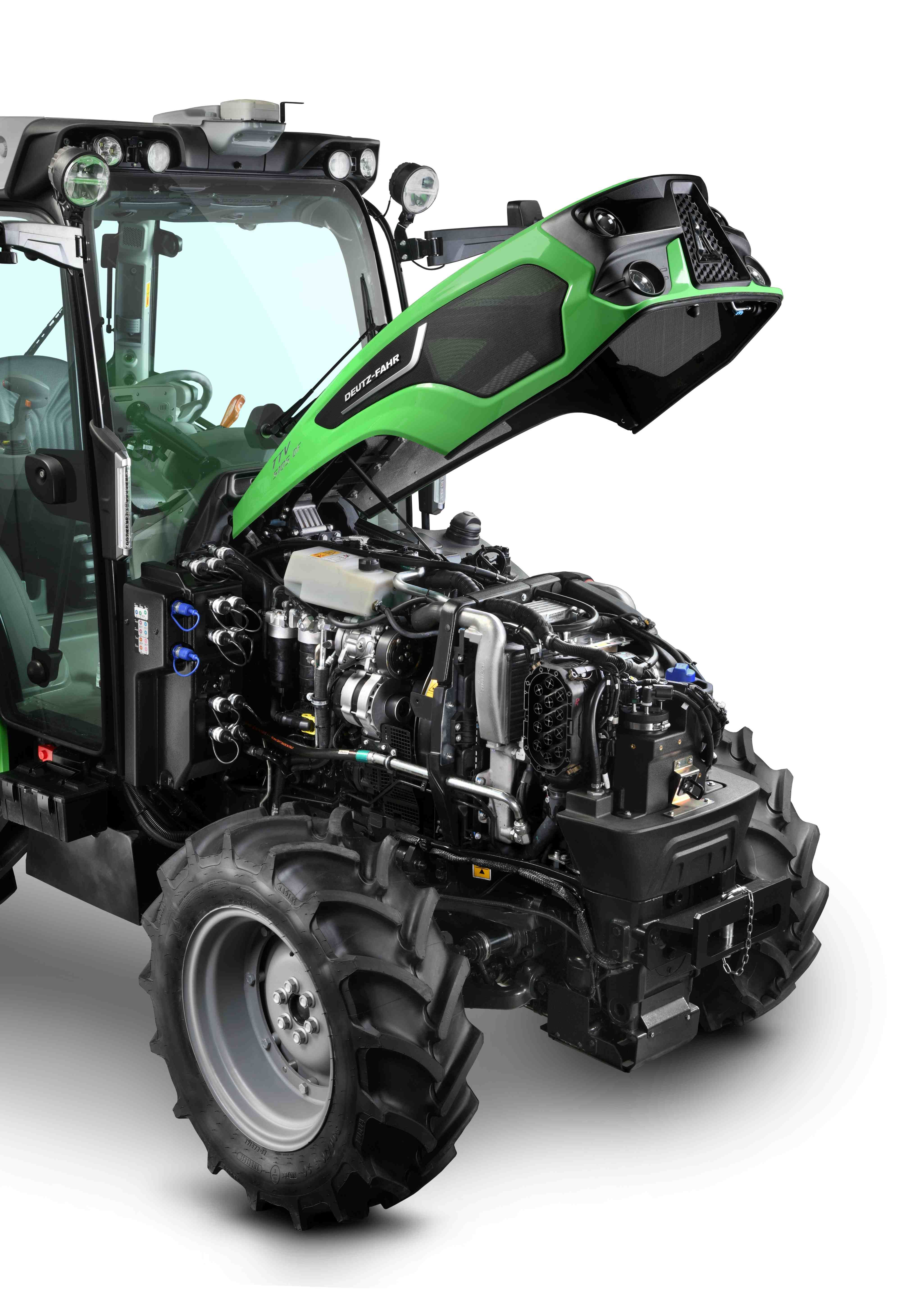 DEUTZ-FAHR 5 DF TTV Specialist Fruit Tractor Kirkland UK 