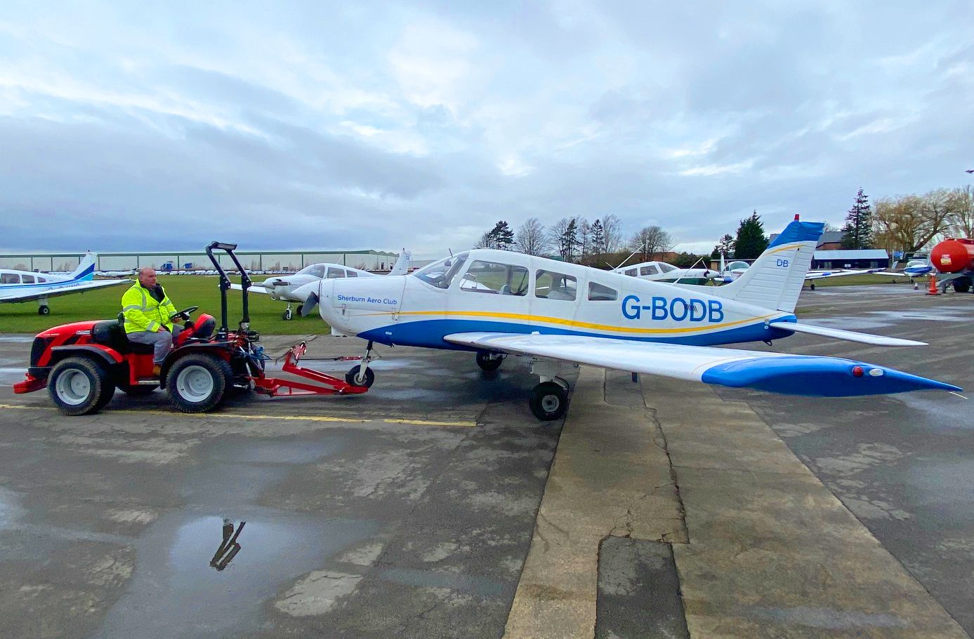 TTR 4400 at Sherburn Aero Club!
