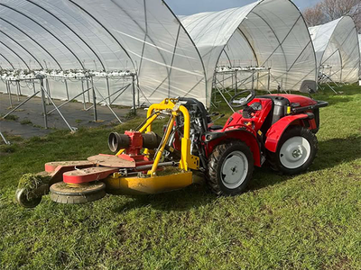 Tigre 3800 and Swing Arm Mower