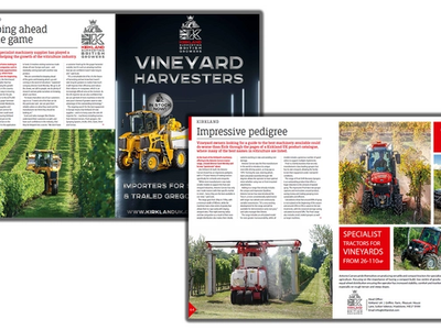 Vineyard Equipment Article about Kirkland UK