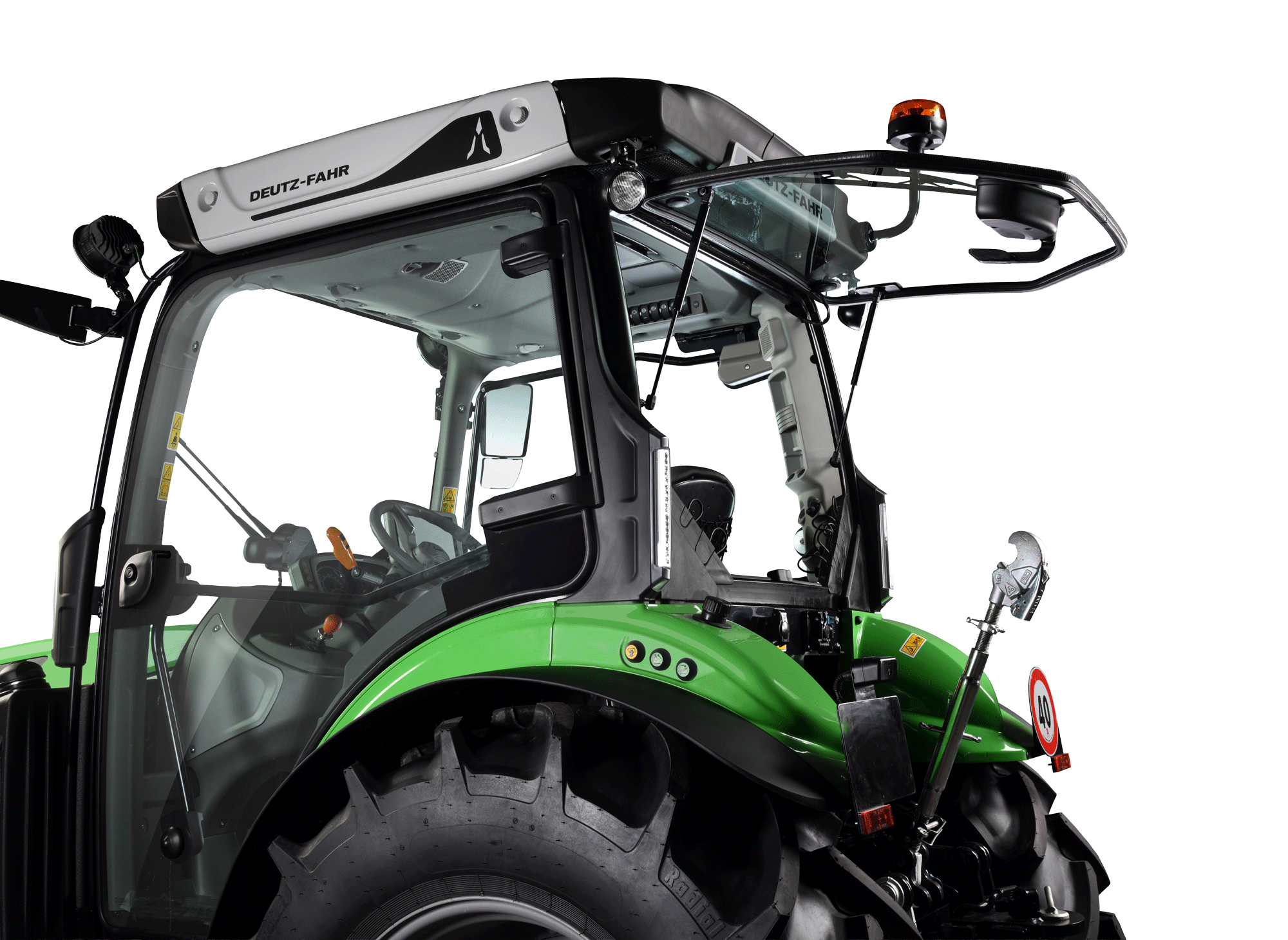 DEUTZ-FAHR 5 DF TTV Specialist Fruit Tractor Kirkland UK 