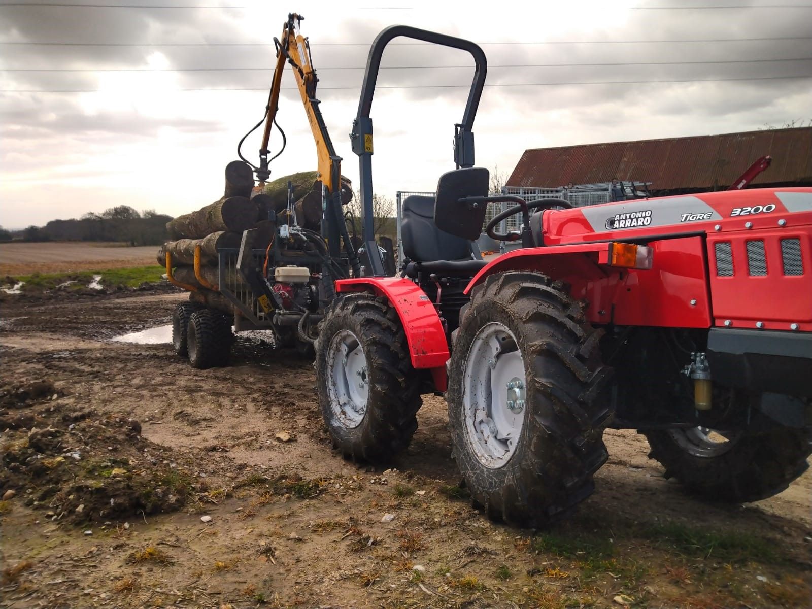 Alpine Tractor Antonio Carraro Tigre 3200