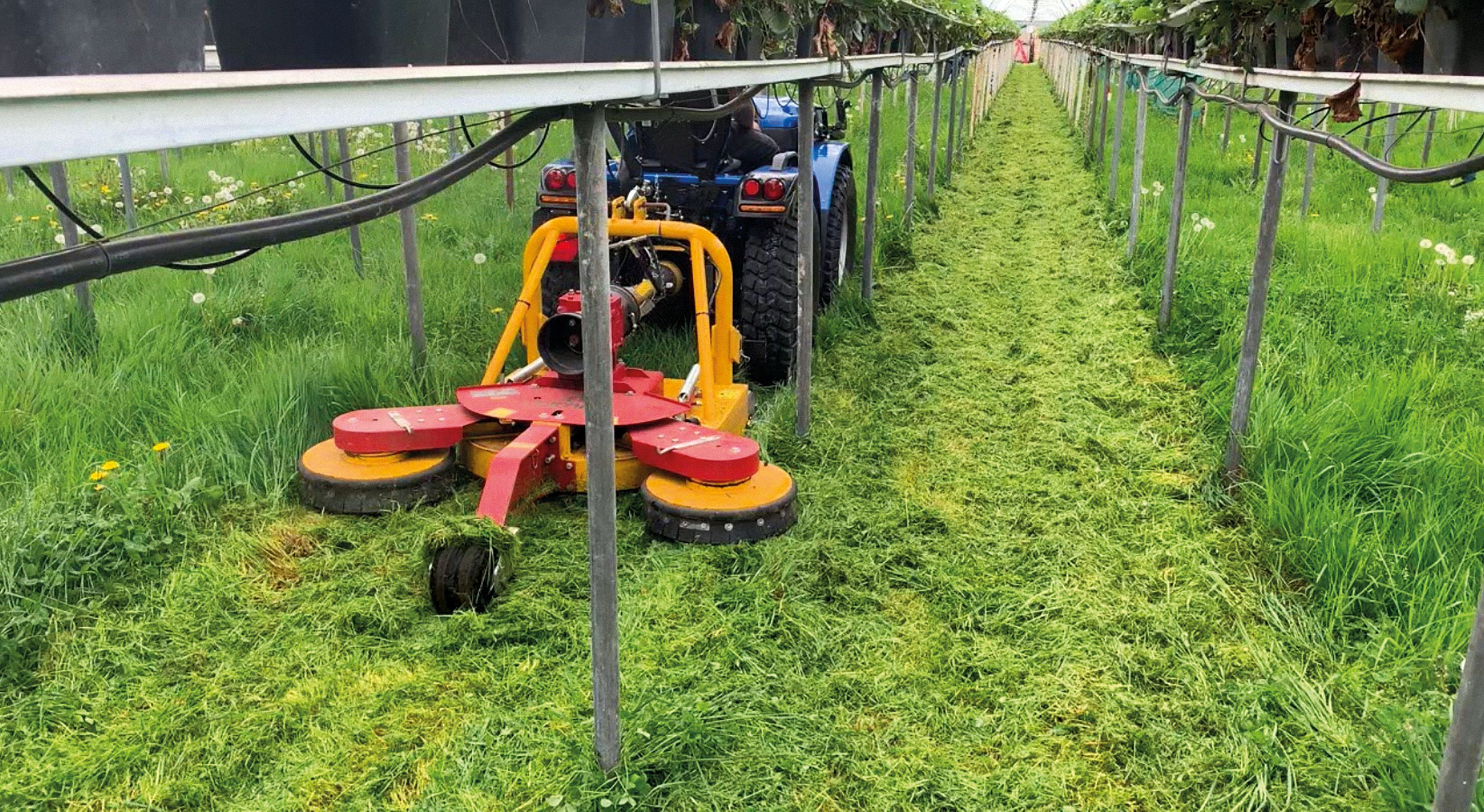 Swing Arm Table Top Mower