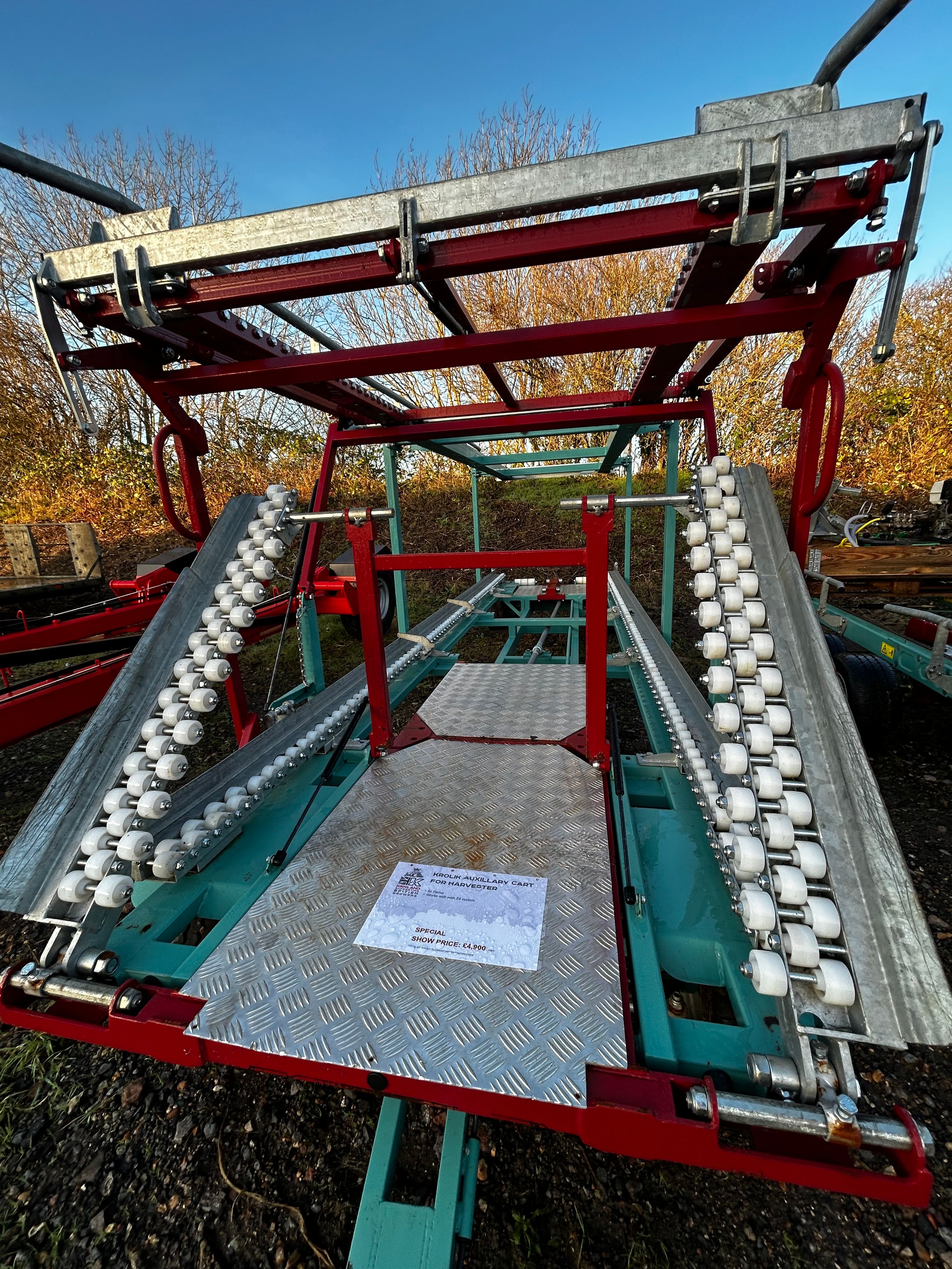 KROLIK Auxiliary Carts for Harvester Kirkland UK 