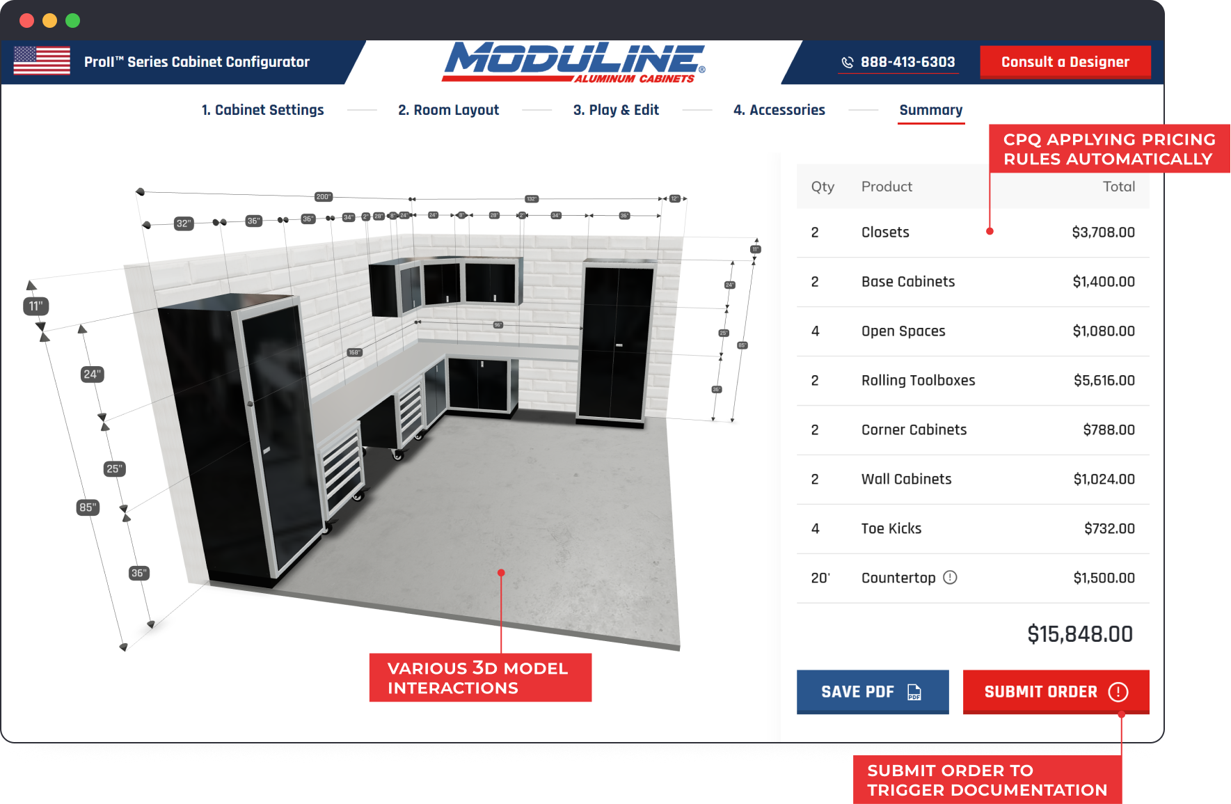 3d product configuration
