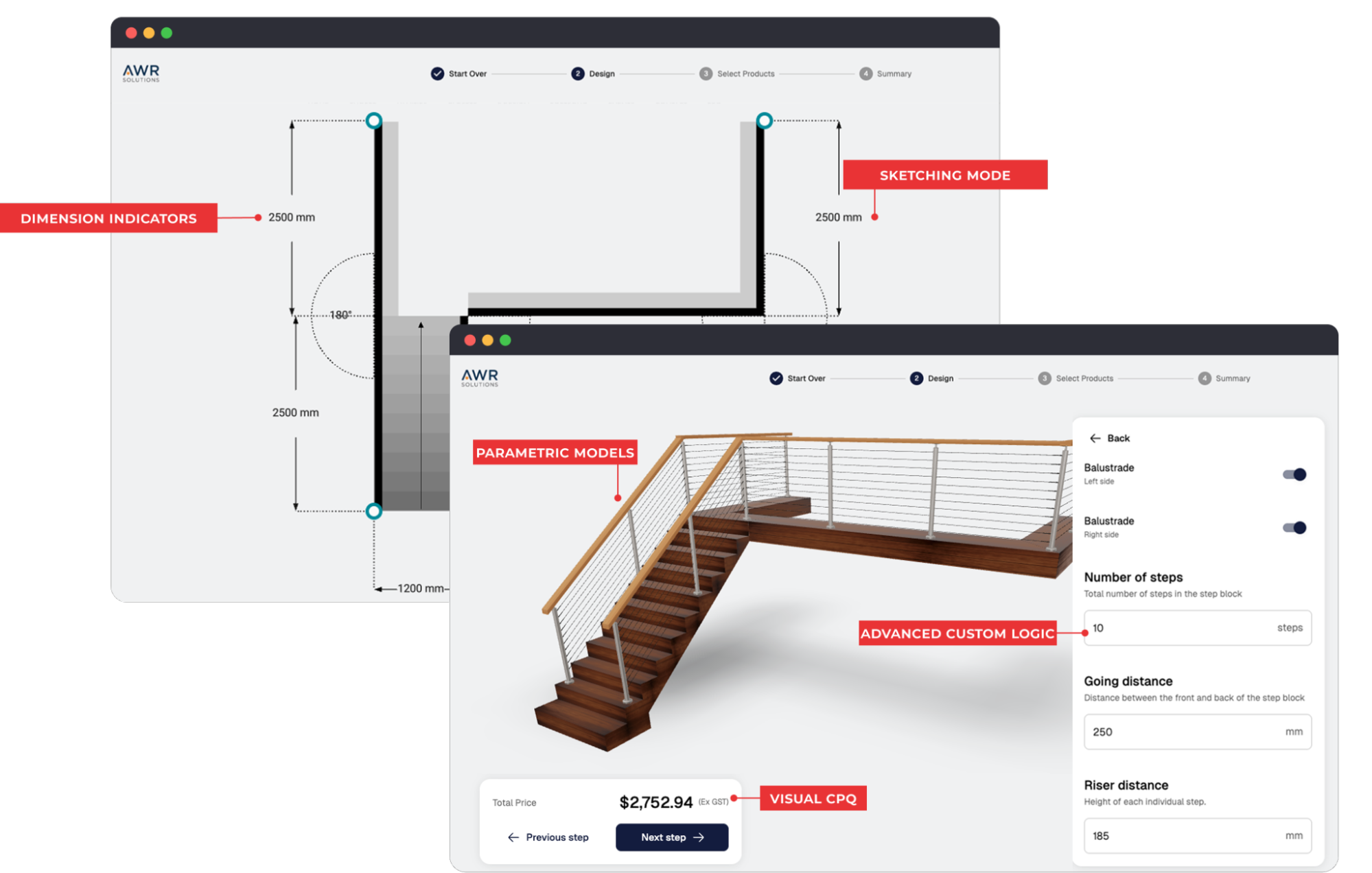 Salsita 3D product configurator for manufacturing