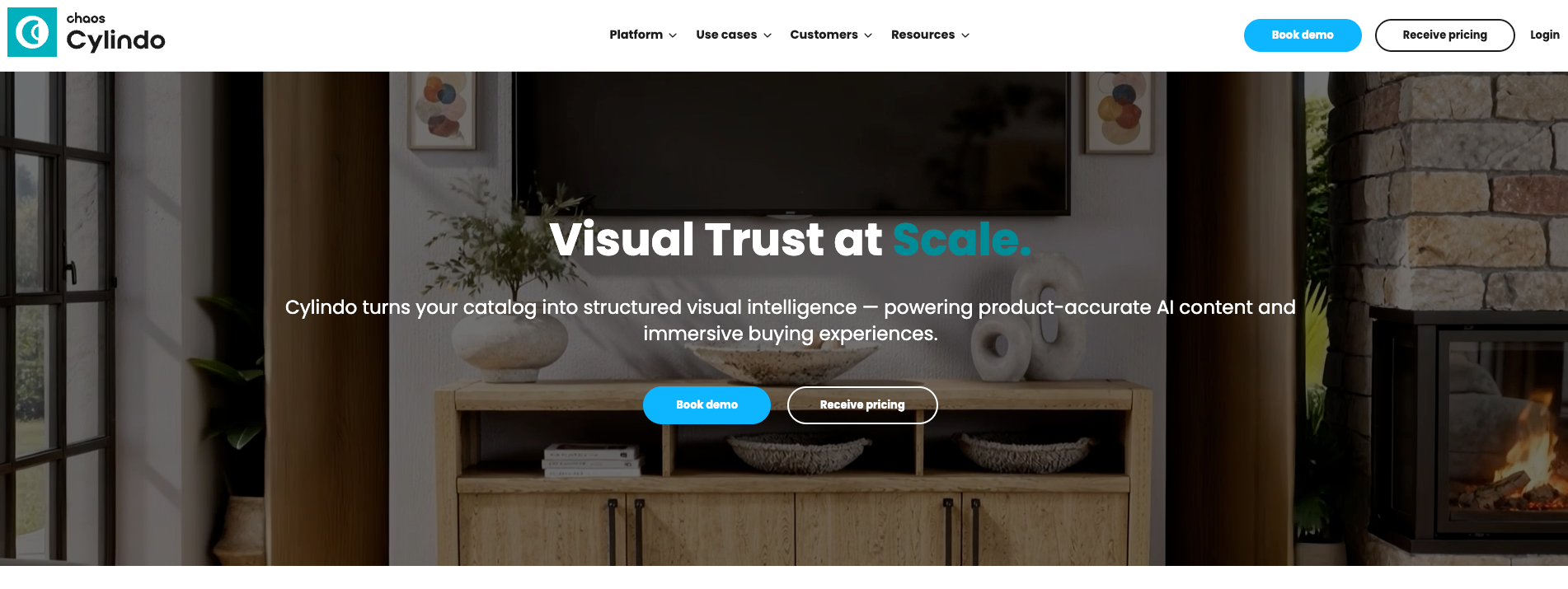 Cylindo furniture product visualization platform