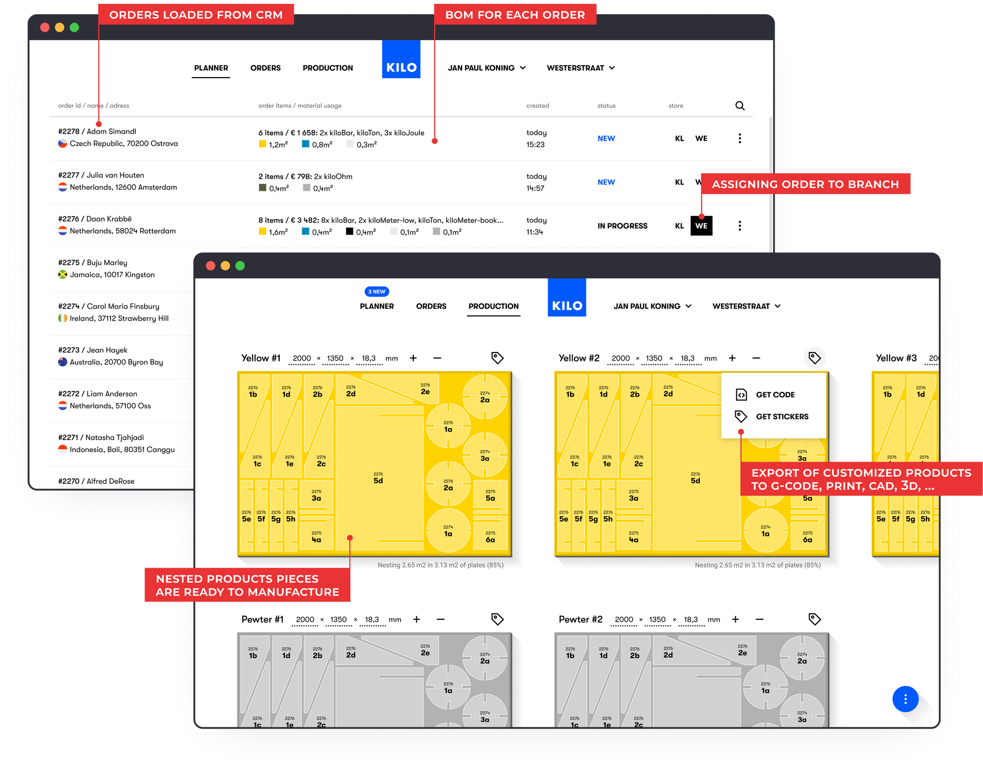 Funiture configuration tool