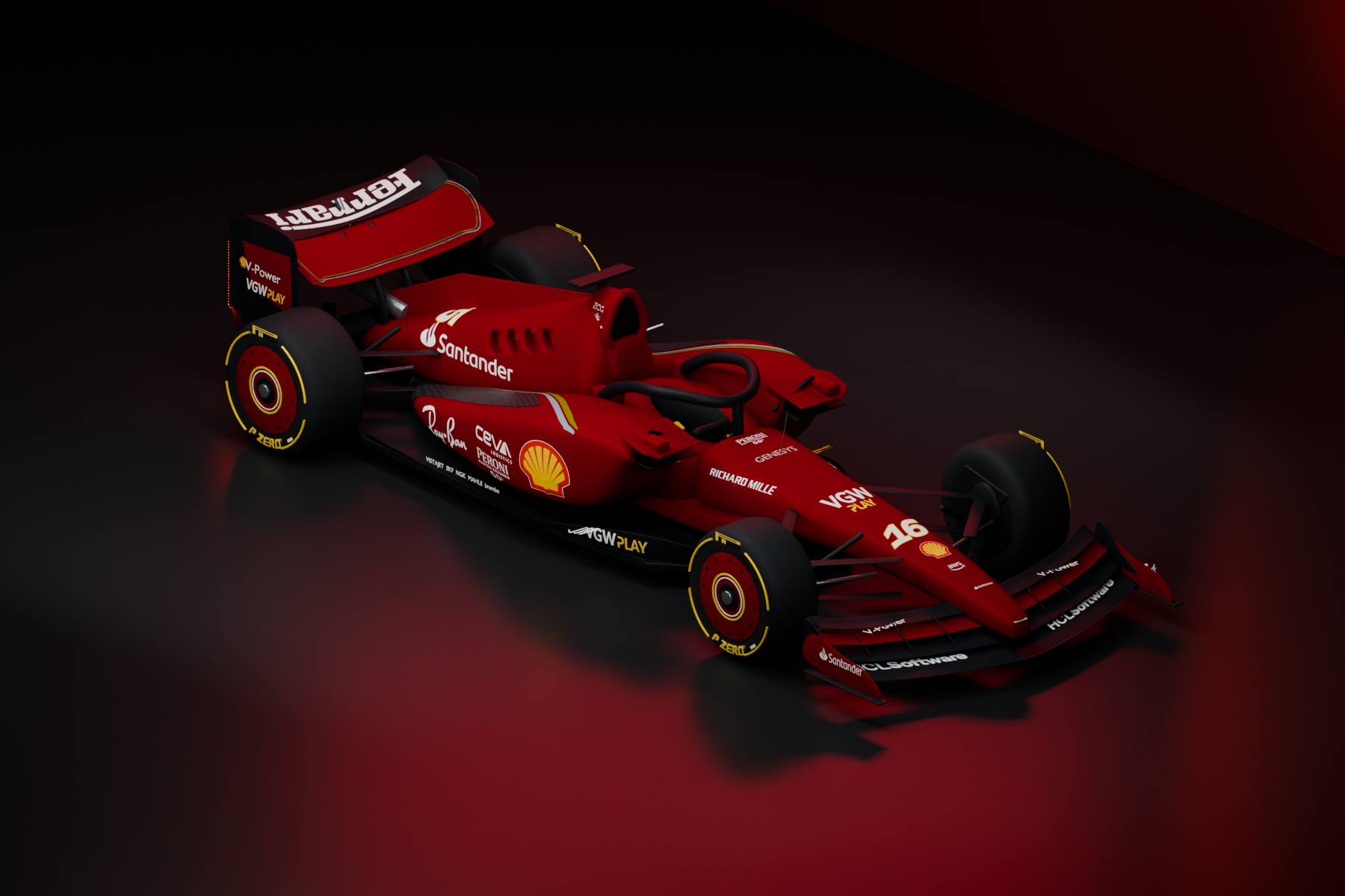 3D model of an F1 car generated by an AI agent from photos in the first 20 minutes