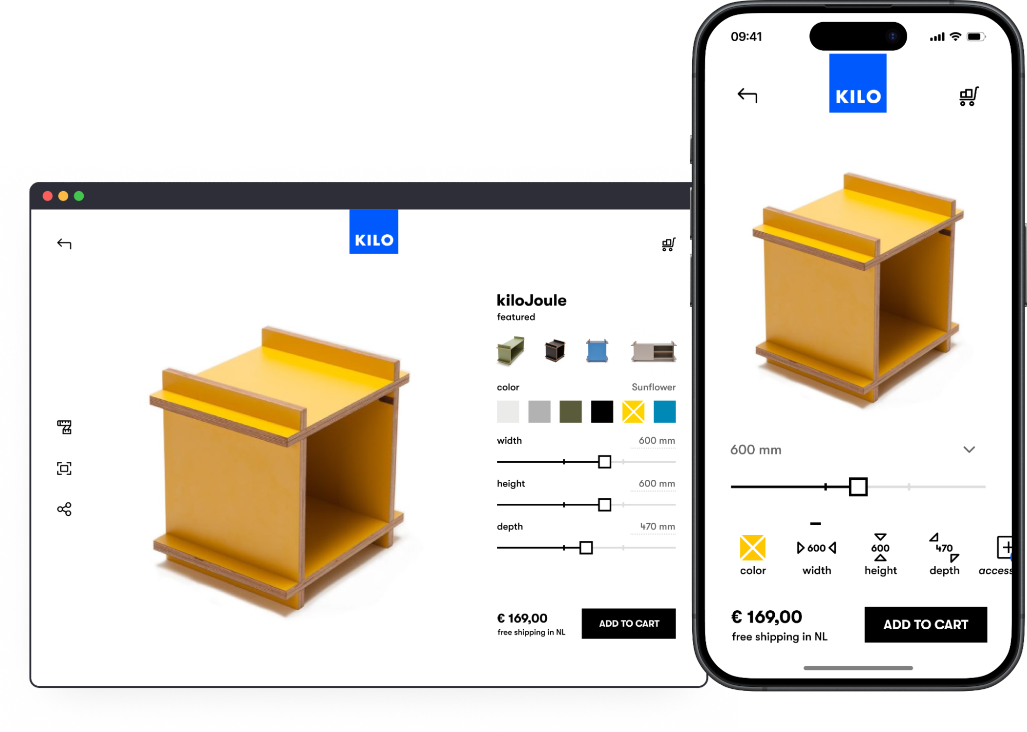 Salsita 3D product configurator with parametric models and visual CPQ