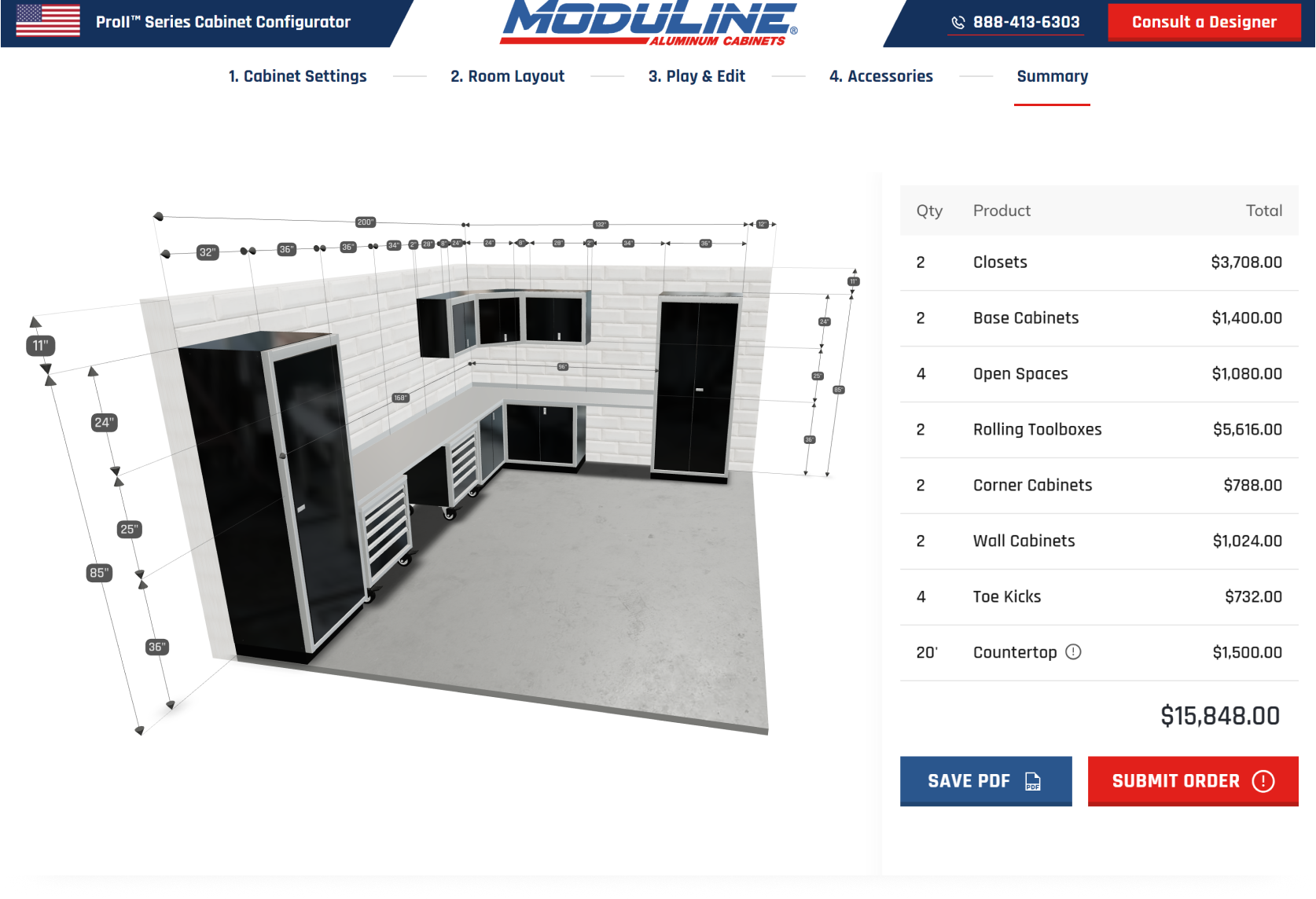 furniture configuration tool