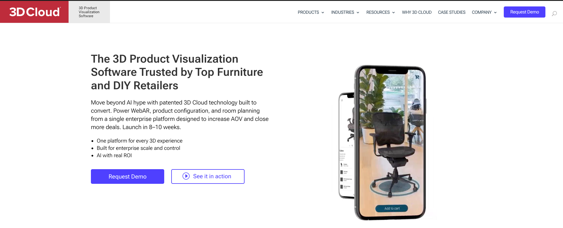 3D Cloud enterprise room planning platform