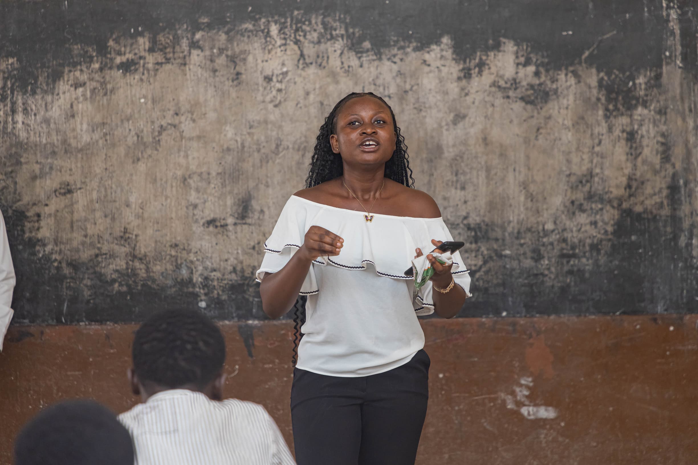 Anwomaso JHS outreach