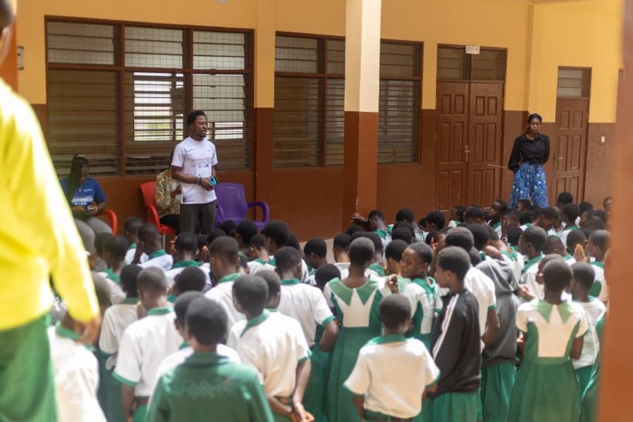 Kotei Roman Catholic JHS outreach