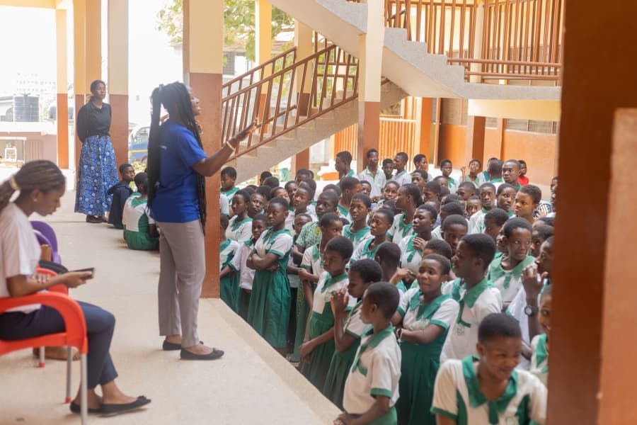 Kotei Roman Catholic JHS outreach