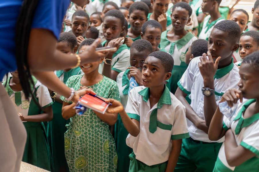 Kotei Roman Catholic JHS outreach