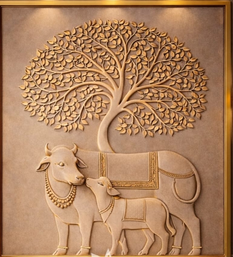 "Custom 3D MDF Wall Panels | Architectural Decorative Wall Art Baroda"