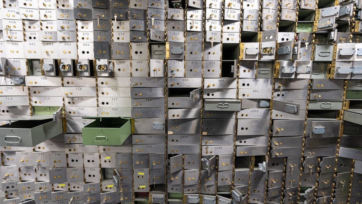 empty vault room