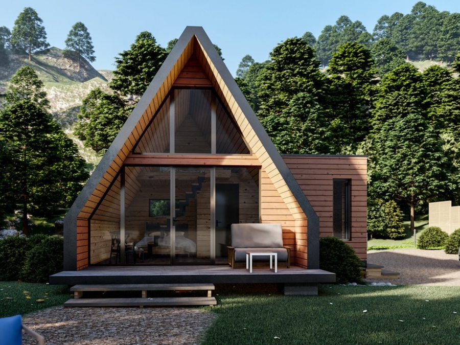 Plateau de l'Ardèche — A-Frame