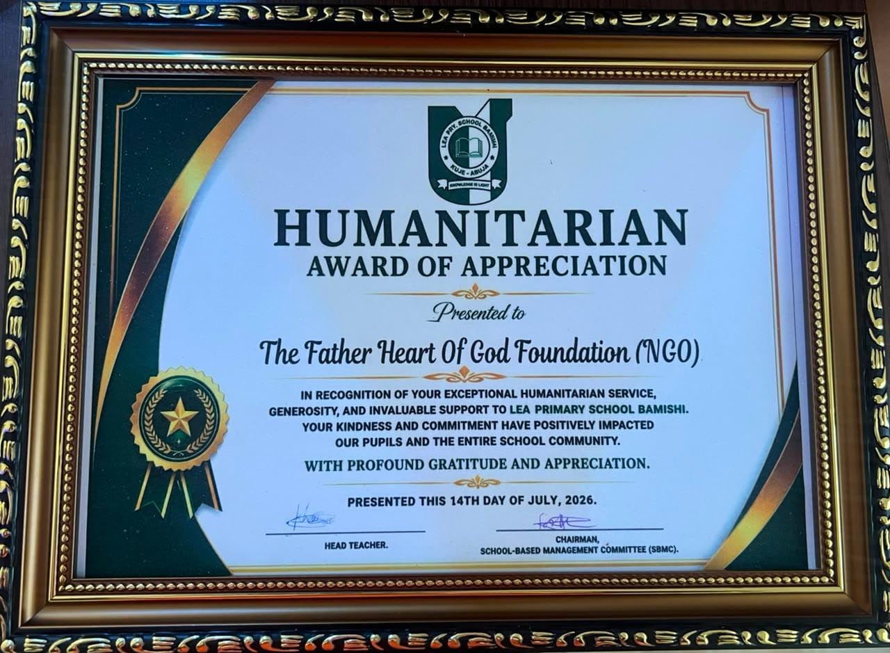 award certificate