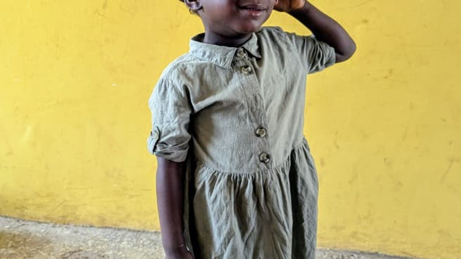 First Day at School for Theresa