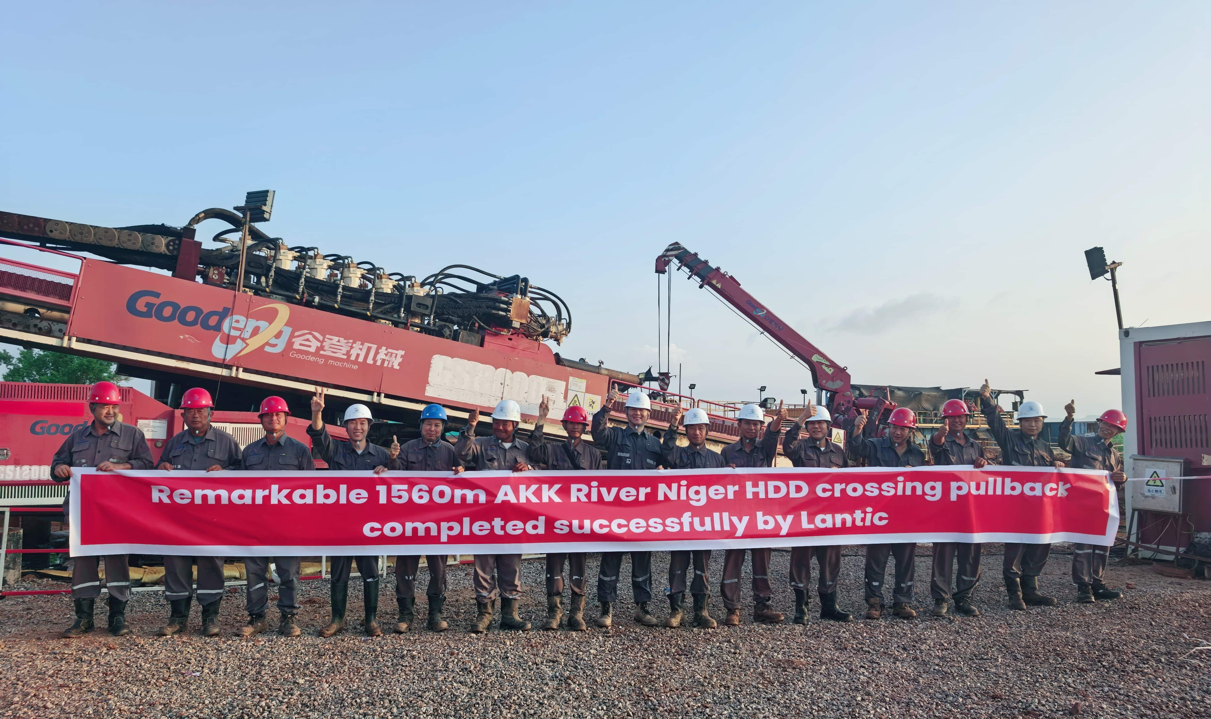 AKK River Niger Crossing: Specialist HDD Execution Beneath Mixed Strata.