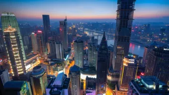 a city landscape
