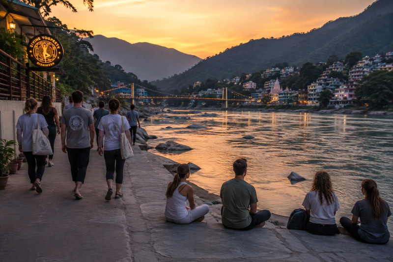 100 hour YTT daily schedule explained with evening reflection in Rishikesh