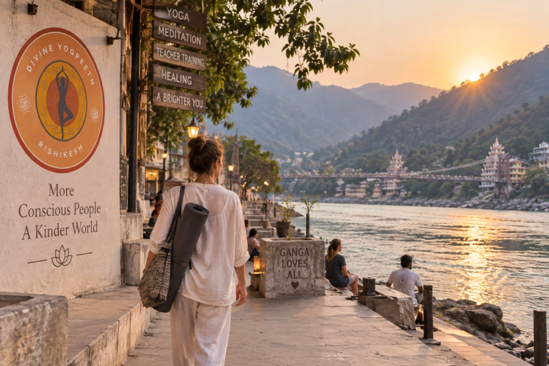 100 hour YTT Rishikesh experience near the Ganga