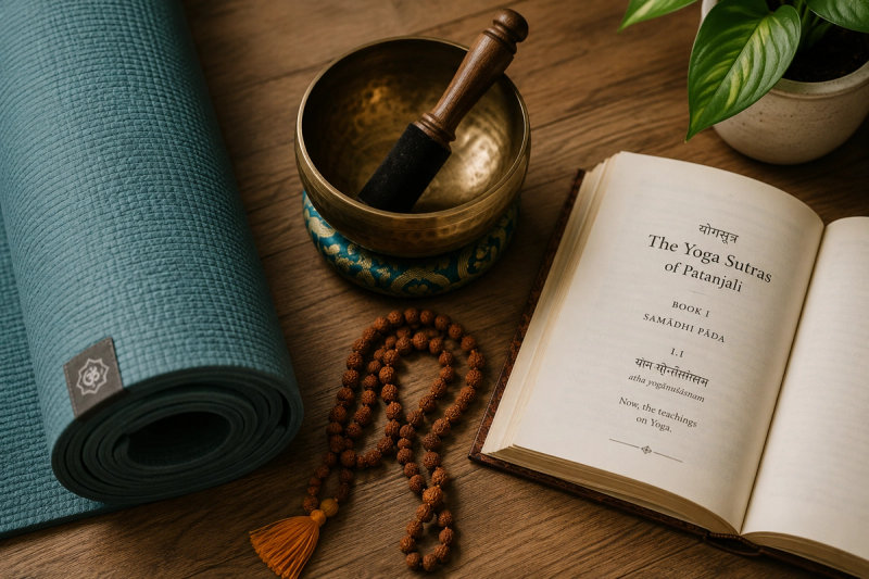Essential tools for a Tapovan Rishikesh yoga and sound healing practice