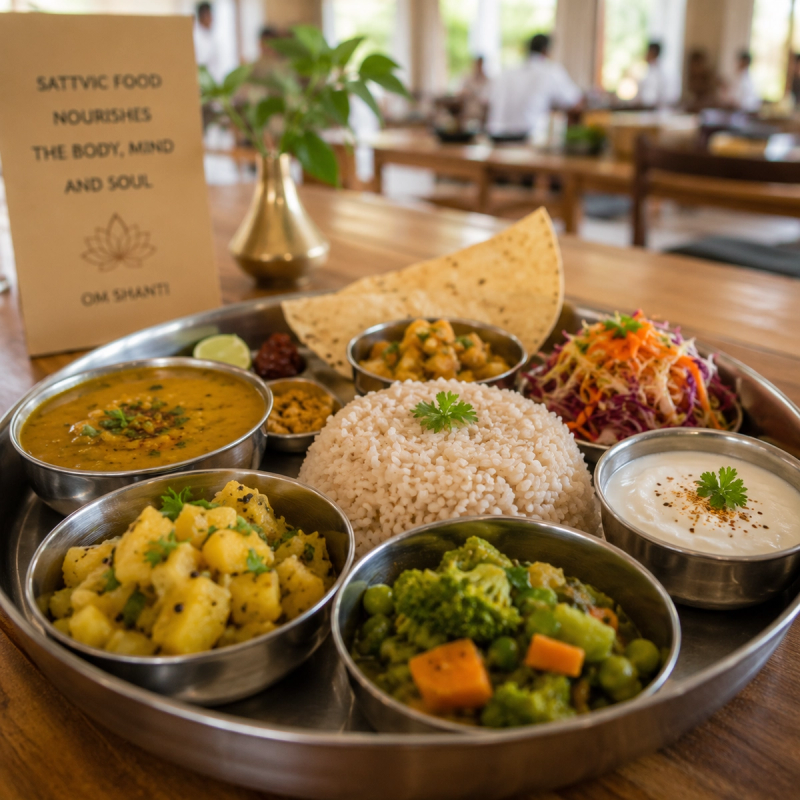 healthy sattvic diet meals for your yoga retreat rishikesh foreigners guide