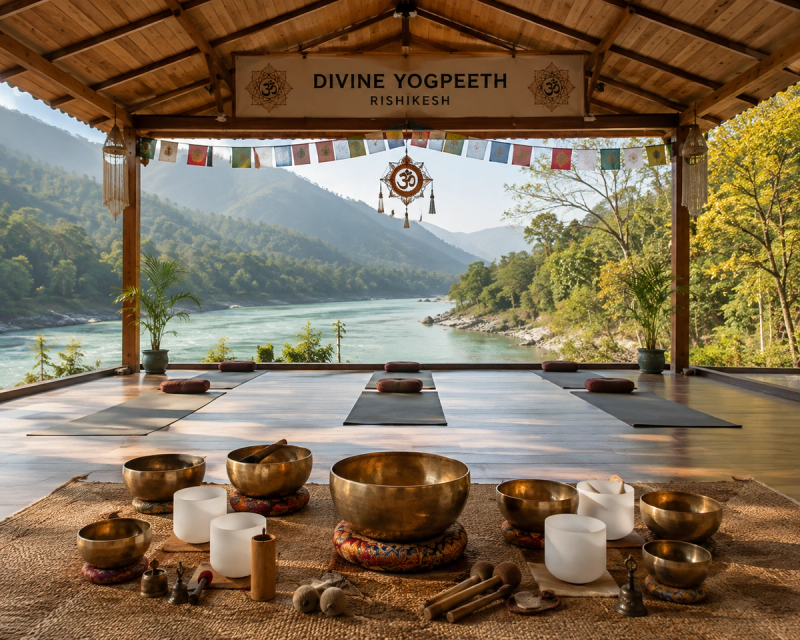 professional sound healing training course in Rishikesh