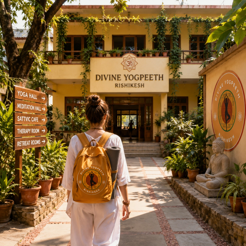 Choosing a secure school for your solo women yoga retreat India safety needs.