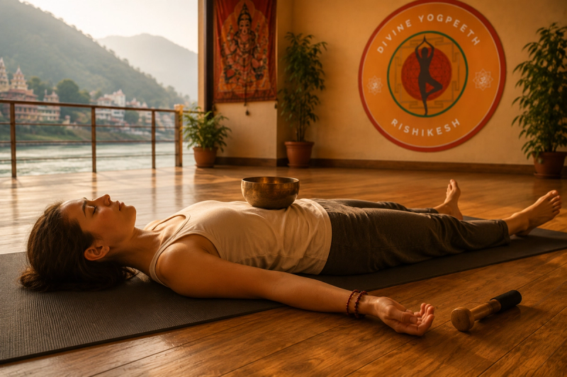 Experiencing deep vagus nerve relaxation through sound healing anxiety stress reduction science.