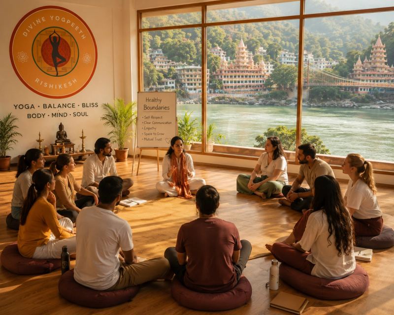 yoga student teacher relationship discussion in rishikesh india