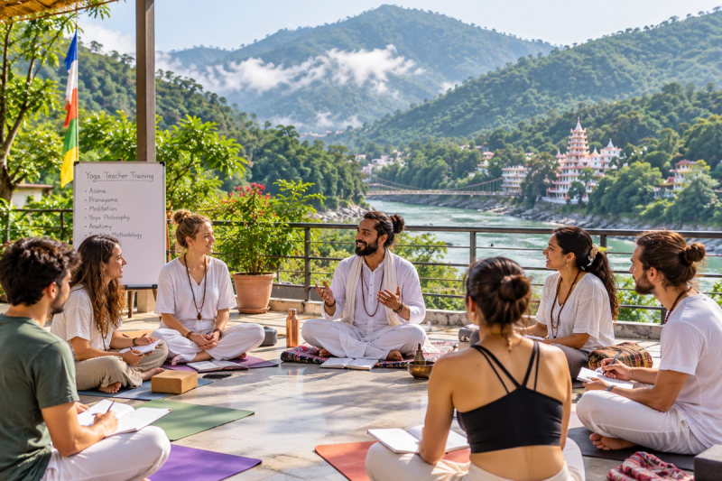 yoga TTC Rishikesh September training experience in Tapovan