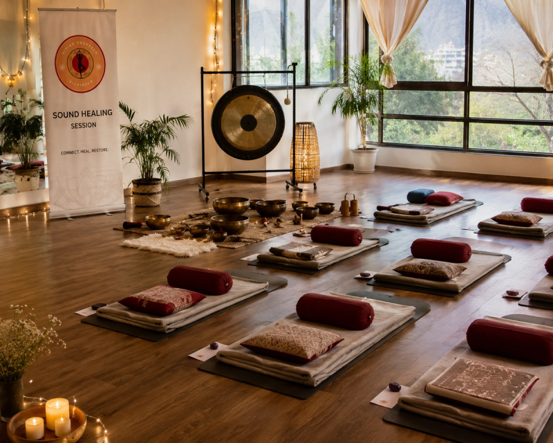 Sound healing session preparation tips before a sound bath in Rishikesh