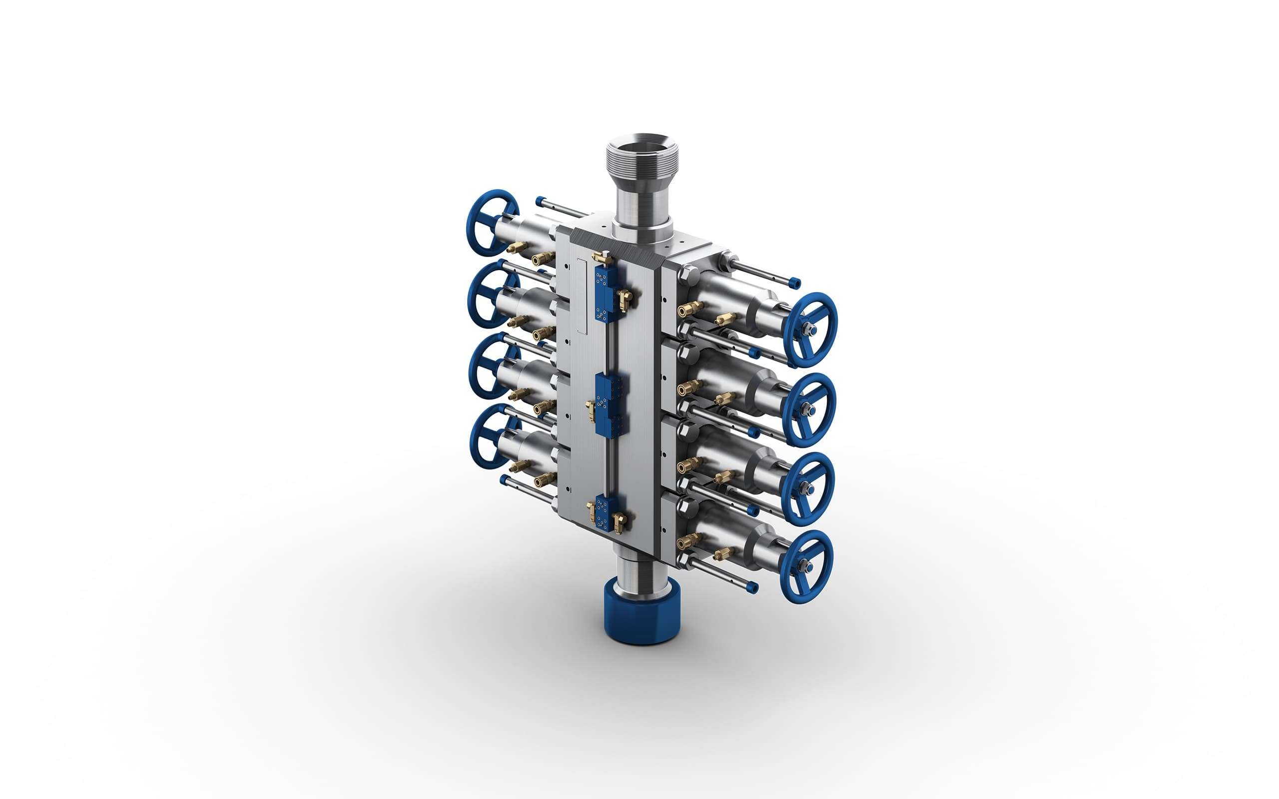 Hydraulic Wireline Valves rendering