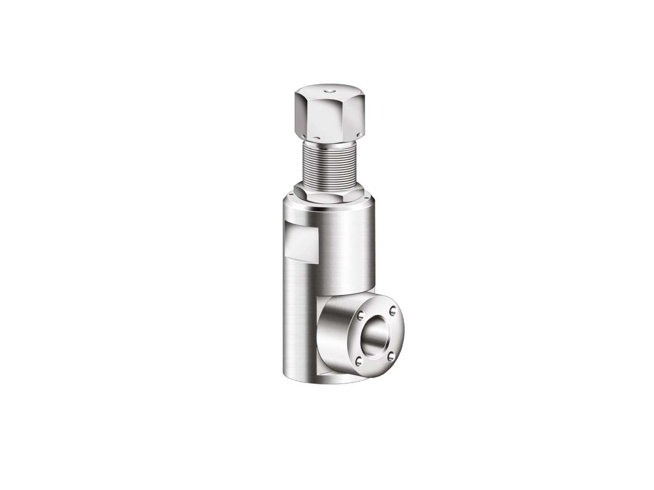 Surface Pressure Relief Valve isolated on a white background
